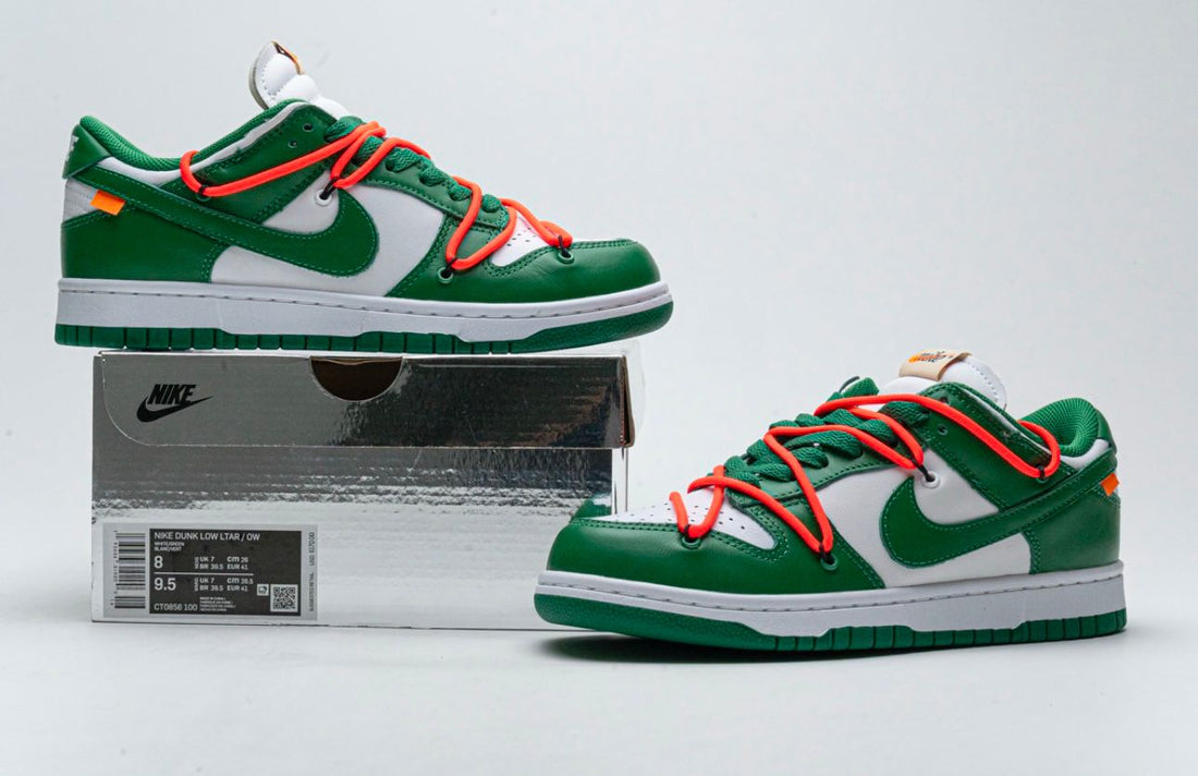 Nike Dunk Low Off-White "Pine Green